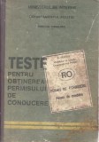 Cumpara ieftin Intrebari si teste pentru obtinerea permisului de conducere auto