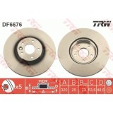 Set disc frana TRW DF6676S Fata