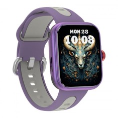 Smartwatch iSEN S216 GPS Mov, 1.78 Amoled, HRV, ECG, Functii Sanatate, Bluetooth Call, Alexa, Compatibil iOS Android