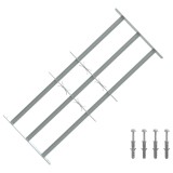 Cumpara ieftin Grilaj de siguranta pentru ferestre cu 3 bare transversale 700-1050 mm