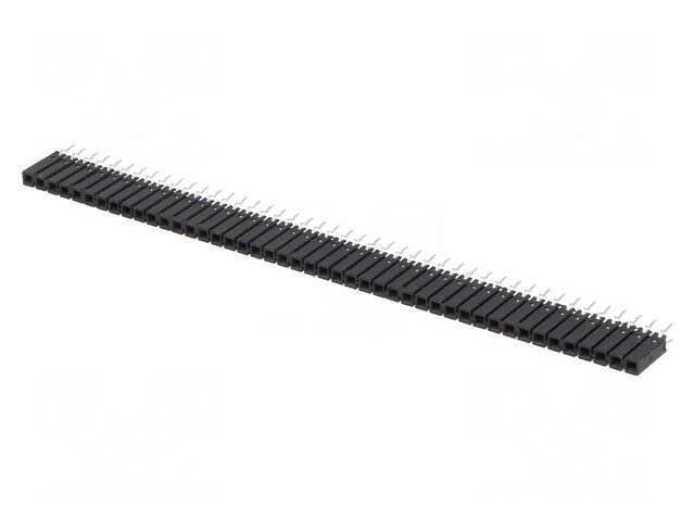 Soclu pini mamă 45 trecere 2,54mm THT
