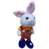 Iepure Peter Rabbit Jucarie Interactiva cu Muzica si Dans, 30cm, Baterii incluse