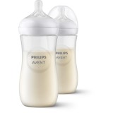 Philips Avent Natural Response SCY906/02 biberon pentru sugari 3 m+ 4 nipple 2x330 ml