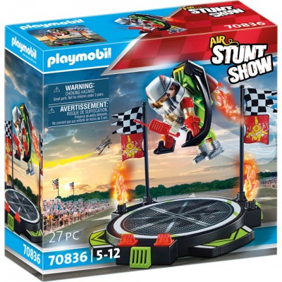 Playmobil - Stunt Show - Cascador Cu Jetpack foto