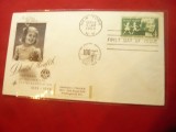 Plic FDC -100 Ani Asociatia Dentistilor americani - Dental Health 1959