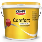 Vopsea Lavabila Mata Alba Kraft Comfort Interior / 2.5L