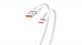 Vipfan X17 Cablu USB-USB-C, 6A, 1,2 m (alb)