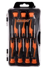 Set de surubelnite de precizie 7 bucati (maner de cauciuc) WeldLand Equipment foto