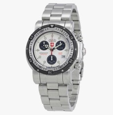 Ceas Barbatesc, CX Swiss Military Watch, 1725, Argintiu