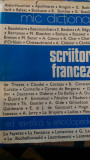 Mic dictionar Scriitori francezi 1978