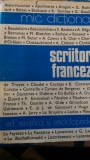 Mic dictionar Scriitori francezi 1978