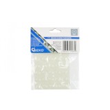 Set protectie de silicon pentru mobila, 10 mm, 25 elemente, Geko G29821