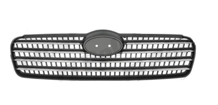 Grila radiator Hyundai Accent (Mc), 09.2006-01.2010, 400905-1 fara ornament