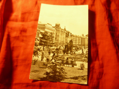 Ilustrata Targu Mures -Vedere din Piata Trandafirilor 1970 Ed.Meridiane foto