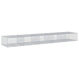 Cumpara ieftin Cos gabion cu capac, 500x100x50 cm, fier galvanizat