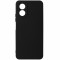 Husa spate silicon TPU Matte neagra pentru Oppo A38