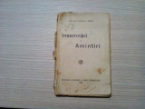 INSEMNARI SI AMINTIRI - Jean Bart (Eugeniu P. Botez) - 1928, 224 p., Alta editura