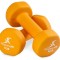 Set 2 gantere din neopren 6lb (2.7kg) ProsourceFit, galben - RESIGILAT