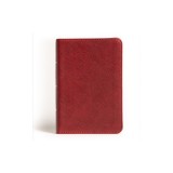 NASB Large Print Compact Reference Bible, Burgundy Leathertouch