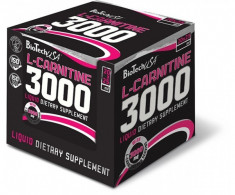 Biotech USA L-Carnitine 3000 mg, 20 fiole x 25 ml foto