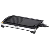 Gratar electric Adler AD 6614, 2000 W, Două tipuri de suprafata: plana 50%, ondulata 50%