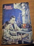 stiinta si tehnica februarie 1954-arheologie in tara noastra,art. CFR,locomotiva