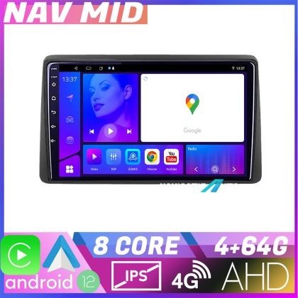 Navigatie Dacia Duster 2023 EDOTEC-LITE Android Ecran 720P Octa Core 4 64 Carplay CarStore Technology