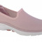 Pantofi pentru adidași Skechers Go Walk 6 - Clear Virtue 124505-MVE Roz