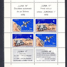 M1 TX2 6 - 1971 - Luna 16 si Luna 17 - in bloc de doua serii