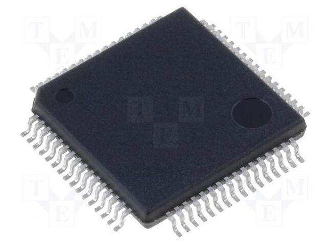 Microcontroler STM32 ARM 120MHz LQFP64 1,8&divide;3,6VDC STM32F2 STMicroelectronics