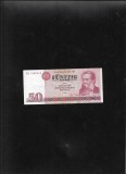 Bancnota Germania DDR 50 Mark 1971, Seria 5986668, RDG, Marca Germana