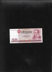 Germania DDR RDG 50 mark marci 1971 seria1868402