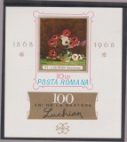 ROMANIA 1968 Centenarul nasterii pictorului Luchian - Colita nedant. LP.670, Nestampilat