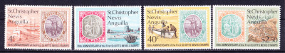 TSV$ - 1973 MICHEL 262 - 265 ST. CHRISTOPHER NEVIS ANGUILA MNH/** LUX foto