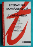 Gabriela Duda &ndash; Literatura romaneasca de avangarda ( prima editie )