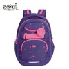 Ghiozdan Anatomic Urban BUBBLES S-COOL, 43x29x22 cm, Fete, Poliester, Buzunare Laterale, Compartimentat, Bretele Ajustabile, Reflectorizant