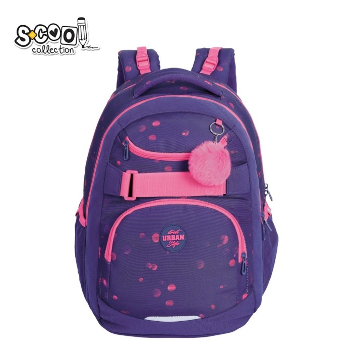 Ghiozdan anatomic Urban, BUBBLES, 43x29x22 cm &ndash; S-COOL