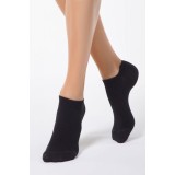 Șosete scurte damă din v&acirc;scoză (Micromodal), Active 079 - Negru, 38-39 (25)