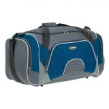 Geantă de Voiaj, Urban, Petrol-Gri, Capacitate 55L, Poliester, Oem
