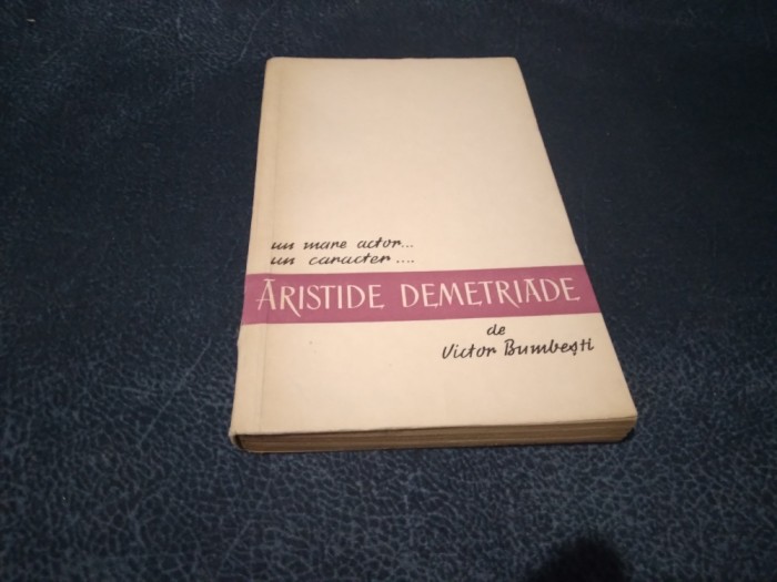 VICTOR BUMBRESTI - ARISTIDE DEMETRIADE