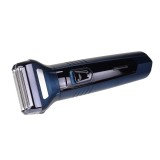 Aparat de tuns reincarcabil cu trei capete interschimbabile,acumulatori inclusi,elSales,albastru