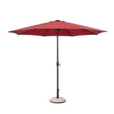 Umbrela gradina gri rosu Kalife 300x242 cm