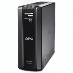 UPS APC &quot; Back-UPS RS&quot; Line Int. cu management tower 1500VA/865W AVR IEC x 10 1 x baterie APCRBC124 display LCD back-up 11 - 20 min. &quot;B