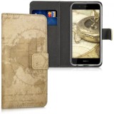 Husa pentru Huawei Nova 2, Piele ecologica, Maro, 43550.01, Kwmobile
