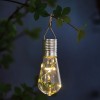 Lampa solara suspendabila cu clema 4 LED-uri alb cald - 4,7 x 11 cm Best CarHome, Garden Of Eden