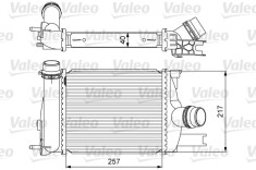 VALEO 818622 Intercooler, compresor