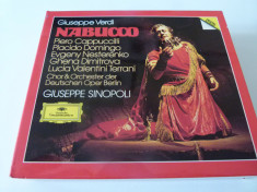 Nabucco - Verdi , Deutsche oper Berlin, Giuseppe Sinopoli foto
