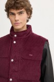 Levi&#039;s vesta de puf barbati, culoarea bordo, de iarna, A8556