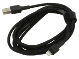 Cablu USB 2.0 Apple Lightning 0.3m Negru