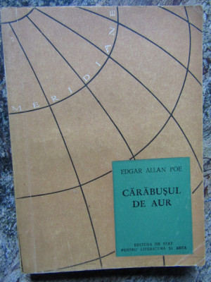 CARABUSUL DE AUR de EDGAR ALLAN POE , 1957 foto